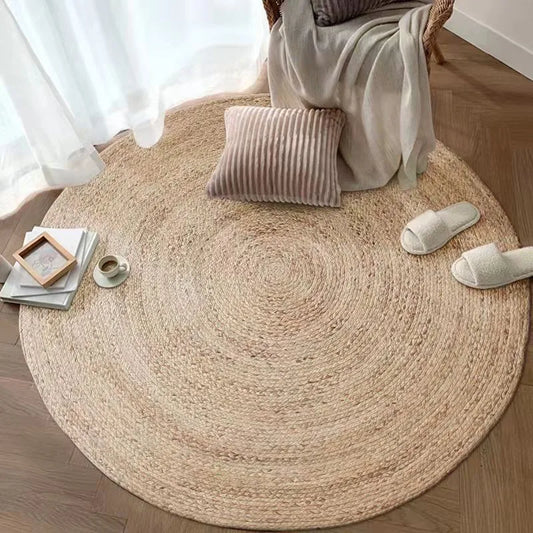 Rattan Round Carpets For Living Room