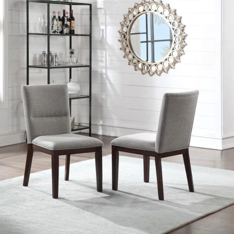 signer Elegant Glass Dining Table Set