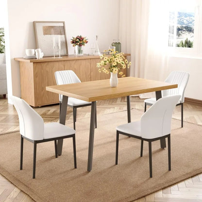 47" Dining Table Set for 4, Rectangular