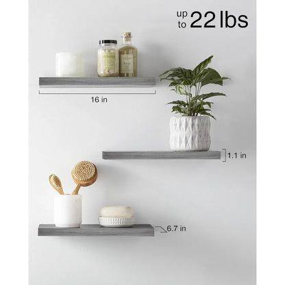 Floating Shelves, Wall Mounted Rustic Wood Shelves