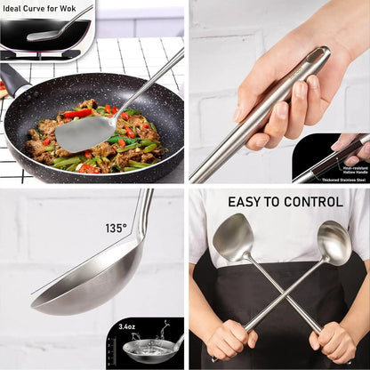 Stainless Steel Kitchen Utensils Set