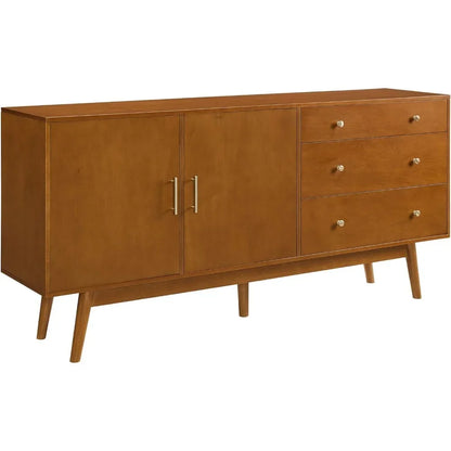 Walker Edison Mid-Century Modern Wood Buffet Sideboard