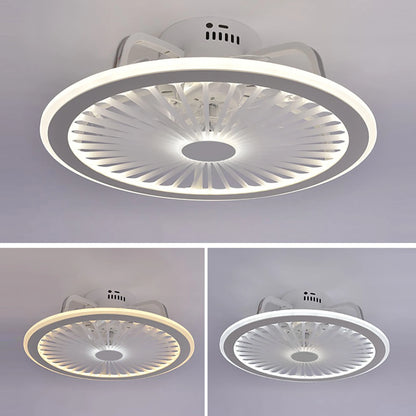 19 Inch Round Ceiling Fan Light LED