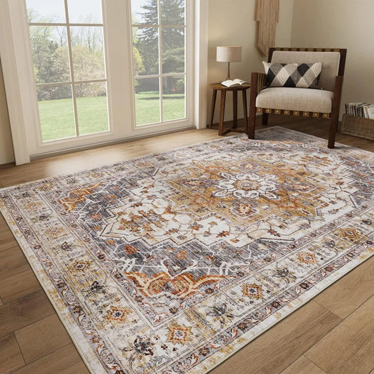 8x10 Area Rugs Non-Slip Backing Rugs