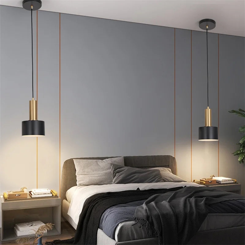 Black Led  Pendant Light Fixtures Vintage Chandelier