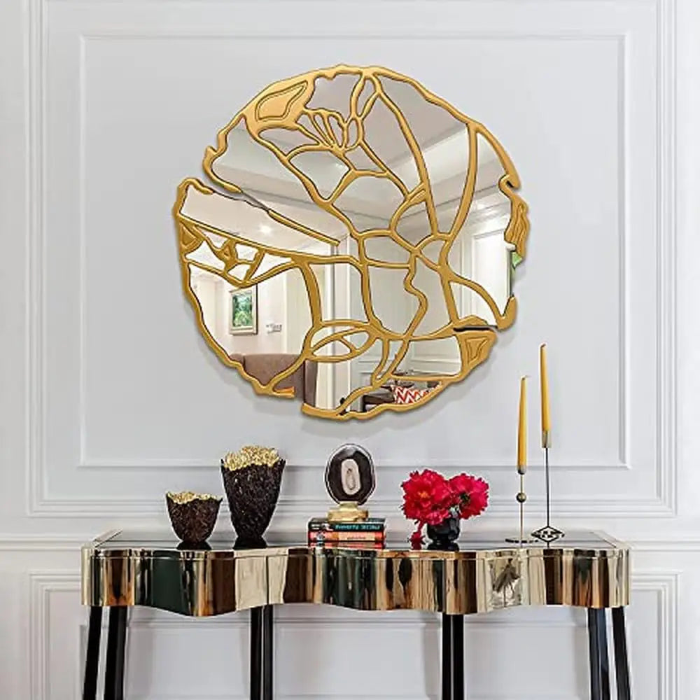 Golden Frame Wall Mirror 31.5''