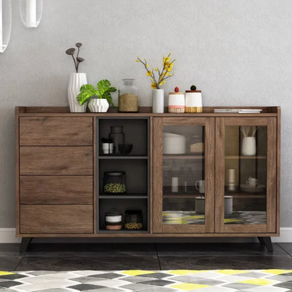 Buffet Sideboard Prefab Cabinets Storage Luxury Hutch Sideboard