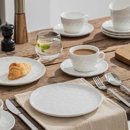 24 Piece Dinnerware Sets, Porcelain