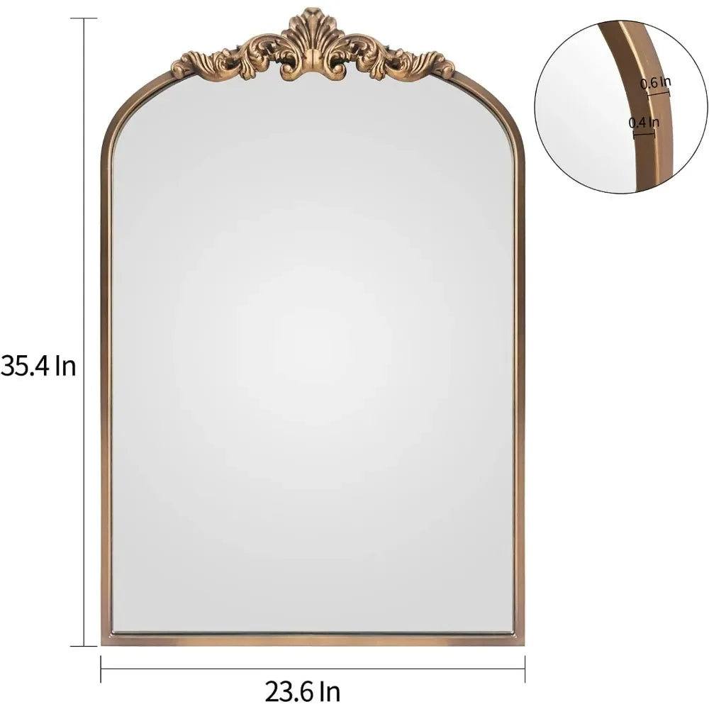 Vintage Ornate Baroque Mirror