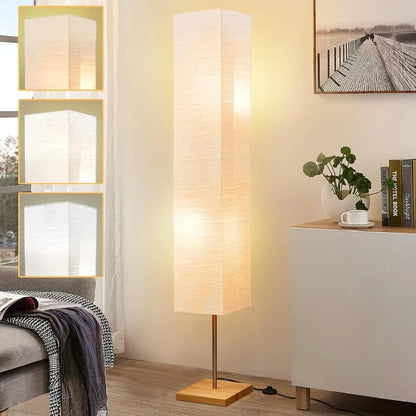 Led Column Floor Lamp Standing Corner Modern