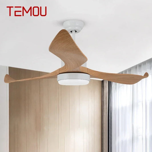 Nordic LED Fan Light Modern Minimalism Remote