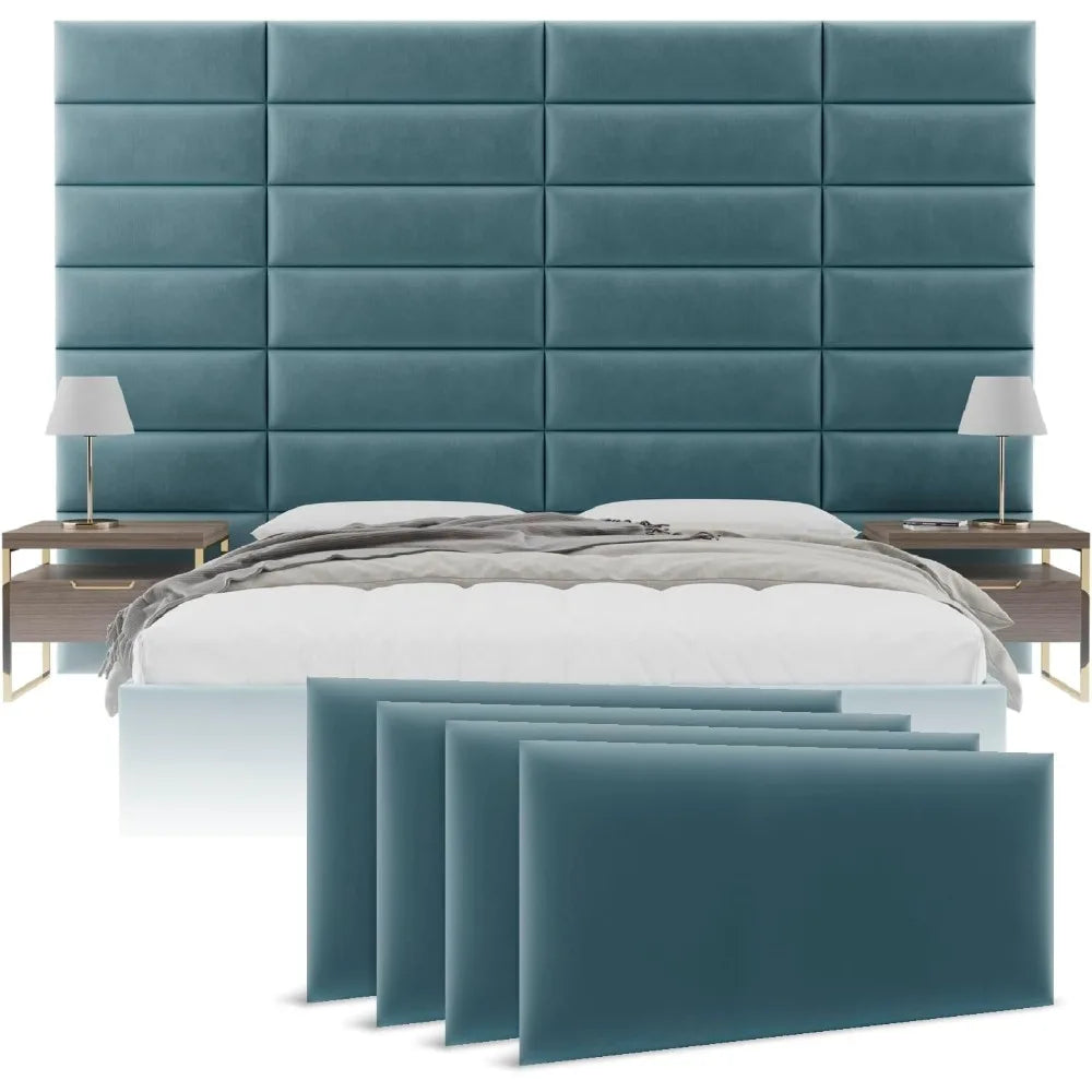 Upholstered Wall Panels - King/Cal King Size Wall Mounted Headboards