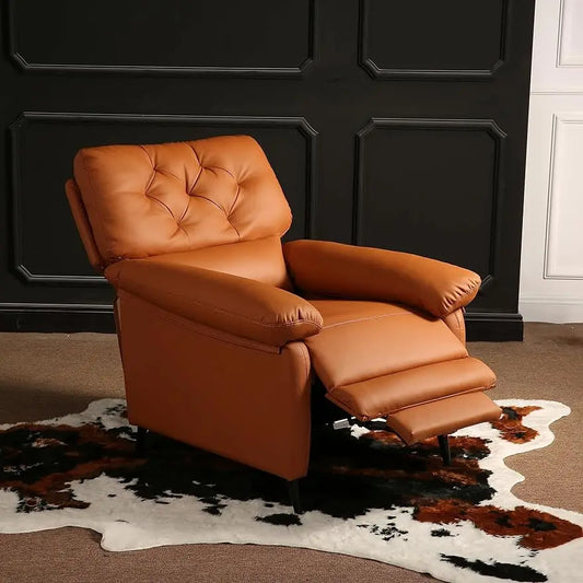 Push Back PU Leather Recliner 21.2" W